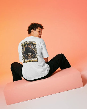 Respect Few Fear None Graphic T-Shirt