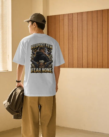 Respect Few Fear None Graphic T-Shirt