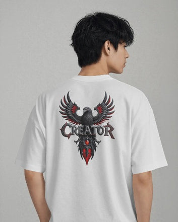 Creator 220 GSM Oversized Graphic T-Shirt