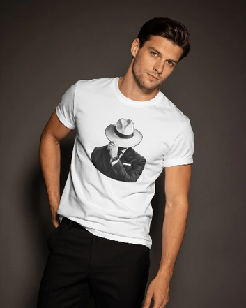 Classic Hat Graphic Men's T-Shirt